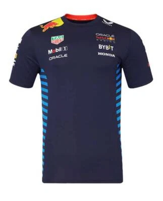 Red Bull Racing F1 Team Tee Shirt 2024 Navy - Image 1 of 3