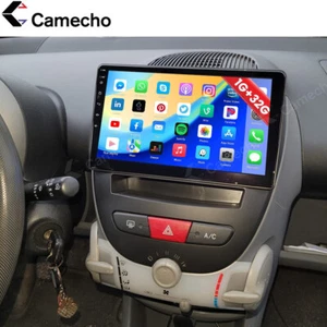Für Toyota Aygo Citroen C1 Peugeot 107 Autoradio Android 12 GPS Navi Wifi BT RDS - Bild 1 von 12