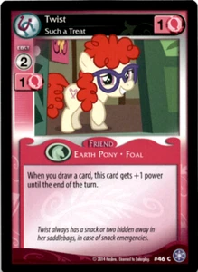 My Little Pony CCG Crystal Games MLP Enterplay Hasbro Twist #46C - Picture 1 of 2