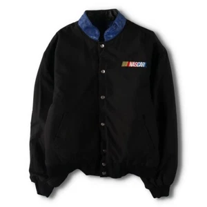 90s-00'S Jeff Hamilton JH DESIGN NASCAR Reversible Racing Jacket Men's L Siz... - Picture 1 of 17
