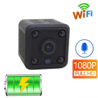 HD 1080P Mini WiFi IP Camera Built-in Battery Home Wireless Security CCTV Camera - Image 1 of 4