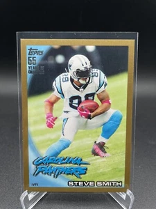 STEVE SMITH 2010 Topps Gold Frame Parallel #45 Carolina Panthers /2010 🔥 - Picture 1 of 9