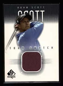 2001 SP AUTHENTIC #AS-TS ADAM SCOTT ROOKIE RC TOUR SWATCH TOURNAMENT WORN SHIRT - Picture 1 of 2