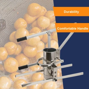 Máquina formadora manual de albóndigas máquinas para hacer productos de bolas de carne 81x22x58CM - Imagen 1 de 16