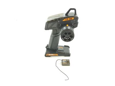 NEW: HPI Racing TF-50 2.4Ghz Radio Transmitter w/ RF-50 3-Channel Receiver Combo - Image 1 of 4