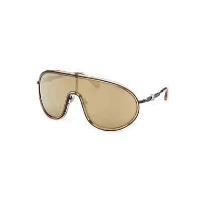 Moncler Vangarde ML0222 57L Beige Envolvente Escudo Gafas de sol Marco 142-125 sd* Foto 1 de 4