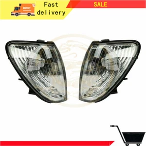 Fit For Lexus LX470 98-07 Front Bumper Turn Signal Corner Light Lamp Clear Lens - Picture 1 of 7