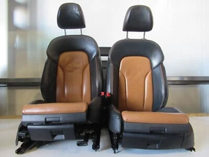 Asientos de cuero para Audi Q5 I 1 8R asiento del conductor asiento del acompañante asiento original - Imagen 1 de 16