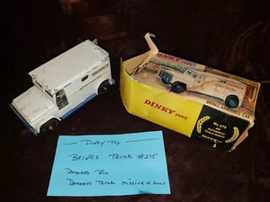 DINKY TOYS #275 BRINKS SECURITY 1859 ORIGINAL USED VINTAGE RETRO NO GOLD CRATES - Picture 1 of 12