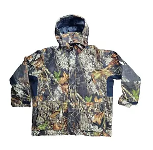 Game Winner Mens Hunting Jacket BR Tree Camo Hooded SZ XL 2 LG pockets - Picture 1 of 7