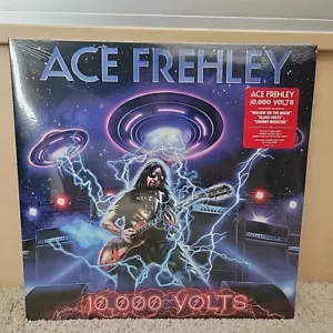 Ace Frehley 10000 Volts LP Green Black Splatter Spotify Exclusive Limited Vinyl - Picture 1 of 5