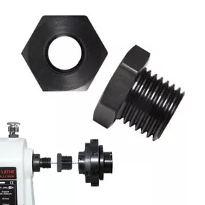 Adapter für Drechselfutter drechseln Planscheibe M33x3,5 auf M18-1,5 ADAPTM18 - Bild 1 von 7
