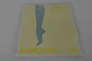 New Fogal Women's Pantyhose Size Small Bumble-Bee 180 Ciel Color Light Blue - Picture 1 of 5