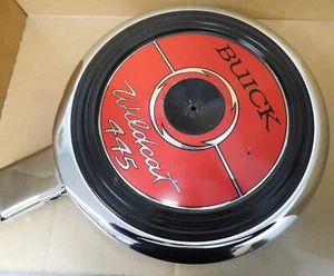 GM Buick Wildcat 445 Chrome Air Cleaner W/New Filter, Fits Early AFB Carbs - Picture 1 of 4