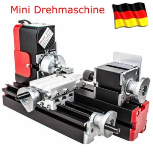 24W Mini Drehmaschine Metall Drehbank Machine DIY Model Tooling Holzbearbeitung - Bild 1 von 5