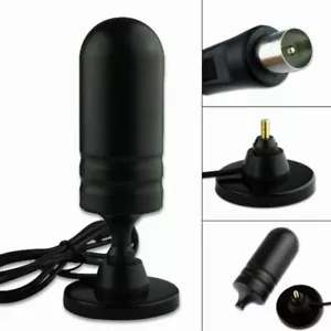 ANTENA RECEPTOR TV DIGITAL TERRESTRE DVB-T PORTATIL 30DB VHF UHF EXTERIOR TDT - Imagen 1 de 4