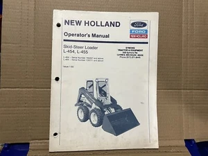 New Holland L-454, L-455, rilascio manuale operatore pala skid-steer 1-93 - Foto 1 di 1