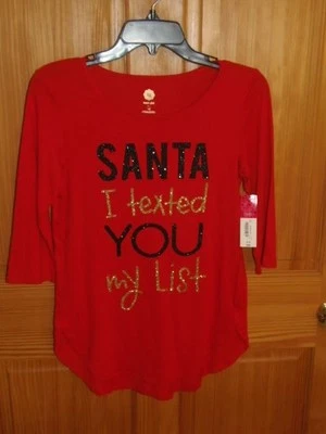 TOTAL GIRL - JUNIORS - CAMISETA MANGA LARGA - ROJA - TALLA X-GRANDE (16) (PK-43) Foto 1 de 4