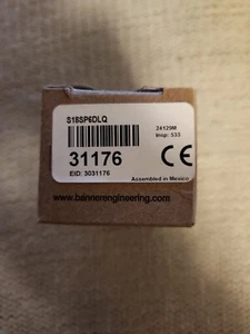 Banner, S18SP6DLQ,31176, sensore fotoelettrico - Foto 1 di 5
