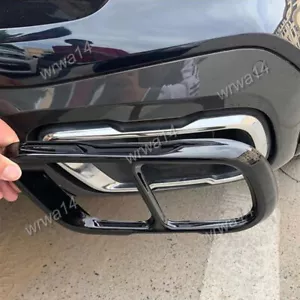 Puntas de escape de tubo de escape deportivo doble salida estilo M para BMW X5 G05 X6 G06 X7 G07 M50 - Imagen 1 de 11