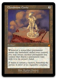 Cloudstone Curio (Retro Frame) #391 (NM) Ravnica Remastered RVR Magic MTG - Picture 1 of 2