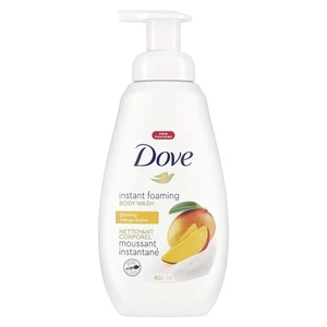 Jabón corporal con espuma instantánea Dove mantequilla de mango brillante - Imagen 1 de 9