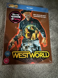 Westworld - Steelbook blu ray Cine Edition with (hmv Exclusive) factory sealed - Picture 1 of 6