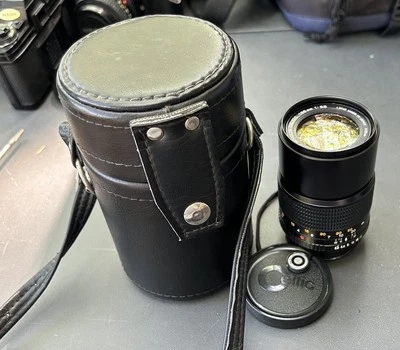 Lente con estuche MINOLTA MD Celtic 135 mm 1:3,5 JAPÓN 55 mm Foto 1 de 4