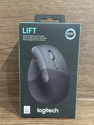 Logitech Lift Wireless Vertical Ergonomic Mouse NEW 910-007293 - Image 1 of 4