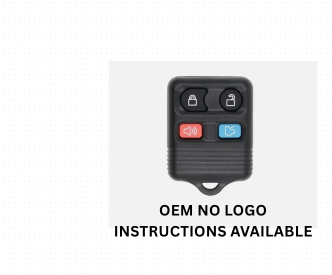 Oem Reshelled Ford Lincoln Mercury 2S4T-15K601 OEM 4 Button Key Fob - Изображение 1 из 1