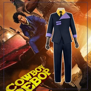 Cosplay Cowboy Bebop Spike Spiegel Costume Halloween Carnival Suits Outfits Mens - Picture 1 of 7