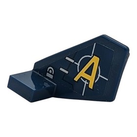 LEGO Dark Blue Spileron 44661pb015 Vehicle Agents Set 8635