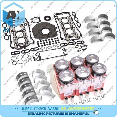 Engine Overhaul Rebuild Kit For Jaguar Range Rover Land Rover 3.0L V6 Gas AJ126 - Image 1 of 4