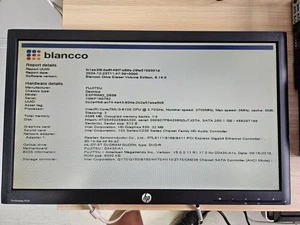 Moniteur rétroéclairé LED 21,5 pouces HP ProDisplay P221 - sans support - Photo 1/9