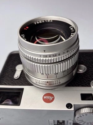 Contax G 45mm f2  Convert To Leica M Helicoid (no Lens) silver Version - Image 1 of 4