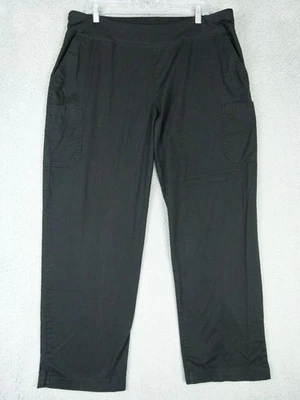 Pantalones Médicos Butter-Soft Petite X-Large Negros Elastizados Carga Foto 1 de 4