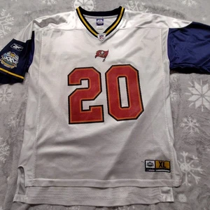 Vintage Reebok Tampa Bay Buccaneers Rhone Barber Trikot XL Super Bowl - Bild 1 von 12