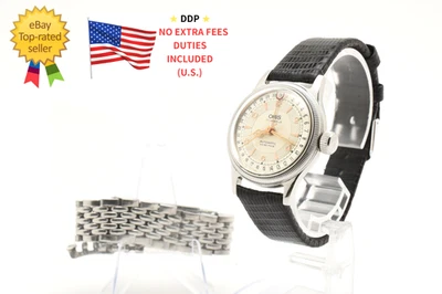 ▶️[NEAR MINT] ORIS Big Crown 7400B Pointer Date Automatic Men's Watch From JAPAN - Image 1 of 4