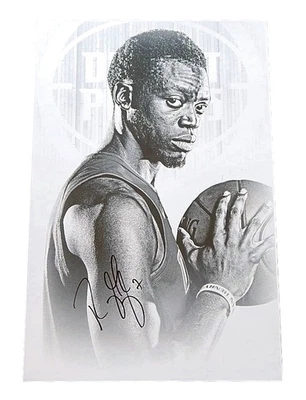 Реджи Джексон литография с автографом 12x18 Detroit Pistons A - Изображение 1 из 2