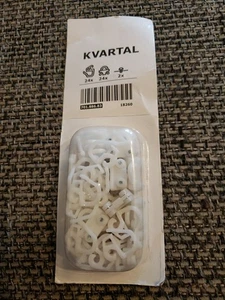 24 ea New Genuine IKEA Kvartal Replacement Part Hook, Glider, 2 Stops 701.886.83 - Picture 1 of 2
