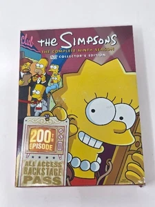 The Simpsons Complete Ninth Season 4-Disc DVD Collector’s Edition With Booklet - Picture 1 of 12