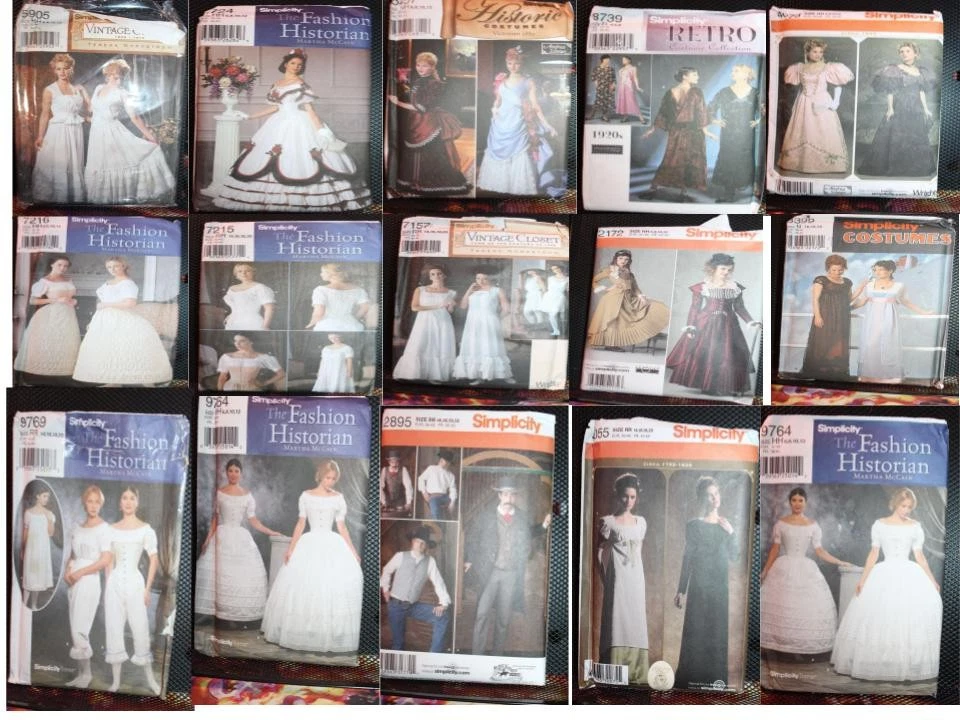 Halloween Simplicity costumes sewing patterns Uncut. cut Your choice men/women G - Image 1 of 1