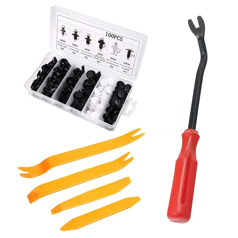 Reparación de retenedor de panel de coche parachoques guardabarros remache sujetador clip retenedor pasador remache Foto 1 de 4