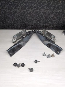 Hood Hinge Acadia 2007 2012 GMC Driver Passenger Side Front Hinges Set OEM Bolts - Foto 1 di 5