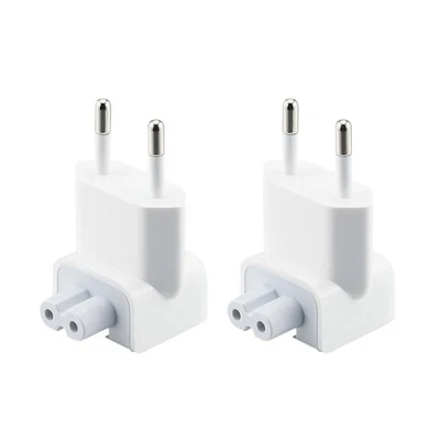 2x Duckhead EU Mains plug AC Power Adapter/Charger for Macbook Pro/Air 8EW Neu - Bild 1 von 4