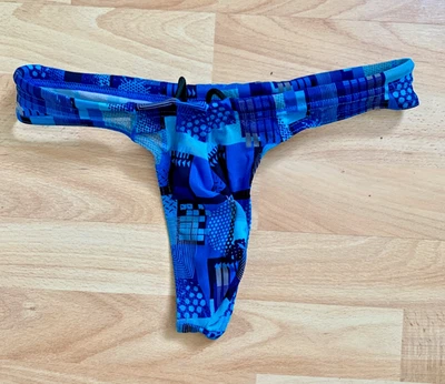 Mens KINIKI Ultramarine Swim Thong TAN THROUGH Size: LARGE 35-37" 89-94cm - Image 1 of 4