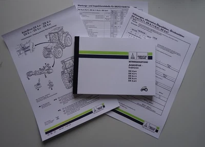 Betriebsanleitung Deutz Agrostar DX 4.61 4.71 6.11 6.31 6.61 + Wartungsplan - Bild 1 von 2