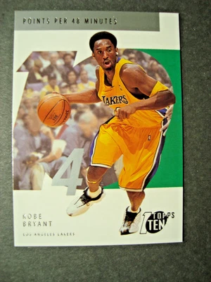 2002-03 Topps Ten Kobe Bryant #14 (NM) - Image 1 of 2