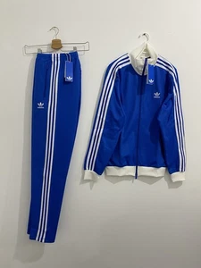 Adidas Originals Adicolor Classics Beckenbauer Tracksuit Blue White Size 2XL - Picture 1 of 13