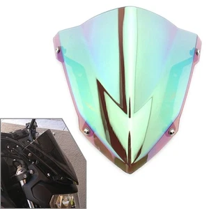 Motorbike Windshield Deflector Windscreens Fit Yamaha MT-07/FZ-07 18-21 Iridium - Picture 1 of 8